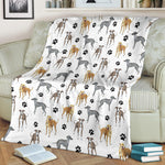 Greyhound Paw Blanket