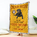 Labrador Retriever-Dog Mom Ever Blanket