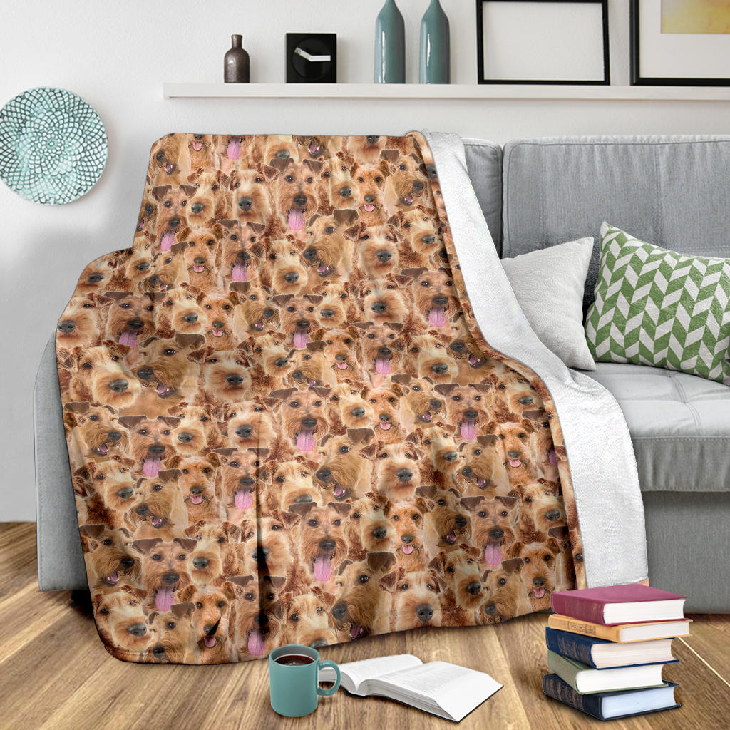 Irish Terrier Full Face Blanket