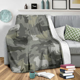 Corgis - Welsh Corgi Camo Blanket