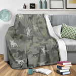 Dog Camo Blanket