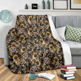 Border Terrier Full Face Blanket