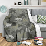 St Bernard Camo Blanket