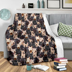 Scottish Terrier Full Face Blanket