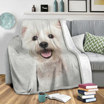 Maltese Face Hair Blanket