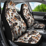 Jack Russell Terrier Full Face Car Seat Covers