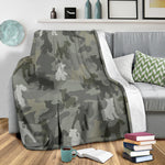 Fox Terrier Camo Blanket