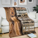 Airedale Terrier-Your Partner Blanket