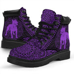 American Staffordshire Terrier Mandala All-Season Boots