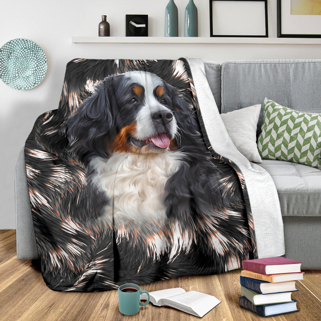 Bernese Mountain - Blanket - 1140