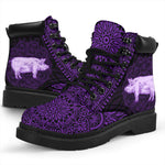 Pig Mandala All-Season Boots