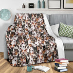 Bull Terrier Full Face Blanket