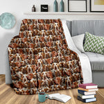 Bracco Italiano Full Face Blanket