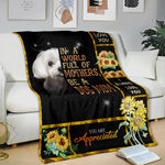 Maltese-A Dog Mom Blanket