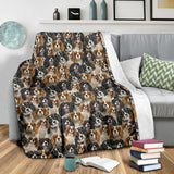 Cavalier King Charles Spaniel Full Face Blanket