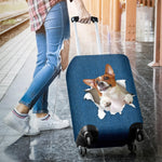 Jack Russell Terrier Torn Paper Luggage Covers