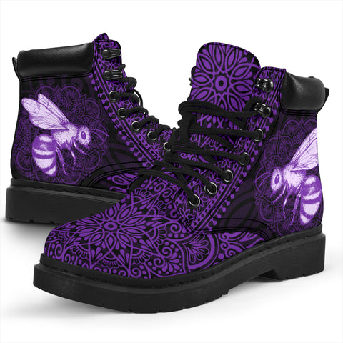 Bee Mandala All-Season Boots