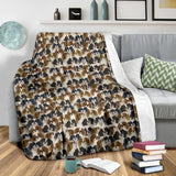 Japanese Chin Full Face Blanket