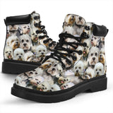 Dandie Dinmont Terrier Full Face All-Season Boots