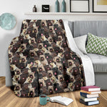 Bouvier des Flandres Full Face Blanket