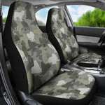 Cocker Spaniel Camo Car Seat Covers