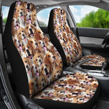 Beagle Full Face Car Seat Covers