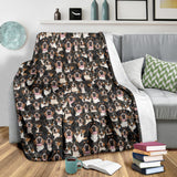 Greater Swiss Mountain Dog Full Face Blanket