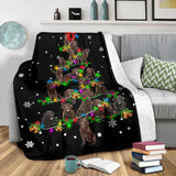 Flat-Coated Retriever Christmas Tree