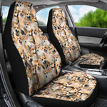 Welsh Corgi Full Face Car Seat Covers