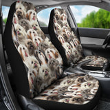 Lhasa Apso Full Face Car Seat Covers