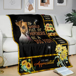 Jack Russell Terrier-A Dog Mom Blanket