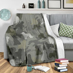 Briard Camo Blanket