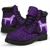 Flat-Coated Retriever Mandala All-Season Boots