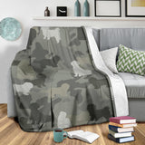 Shih Tzu Camo Blanket