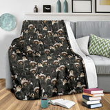 Portuguese Water Dog Full Face Blanket