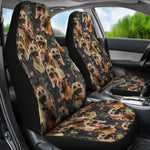 Dutch Shepherd Full Face Car Seat Covers