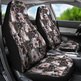 Cesky Terrier Full Face Car Seat Covers