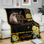 Lhasa Apso-A Dog Mom Blanket