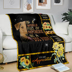 Airedale Terrier-A Dog Mom Blanket