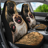 Pug - Car Seat Covers