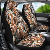 Australian Cattle Dog Full Face Car Seat Covers