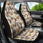 Clumber Spaniel Full Face Car Seat Covers