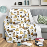 Cairn Terrier Paw Blanket