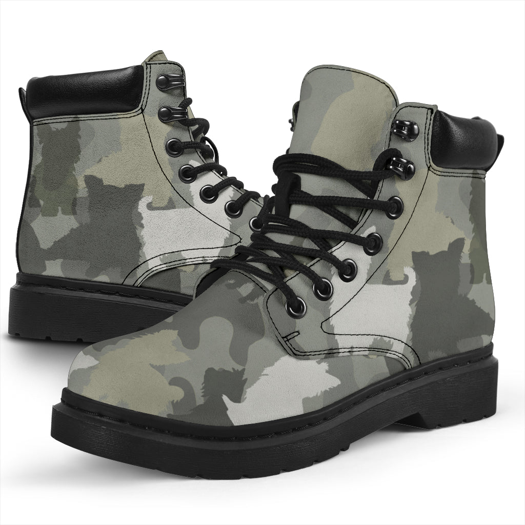 Yorkshire Terrier Camo All-Season Boots