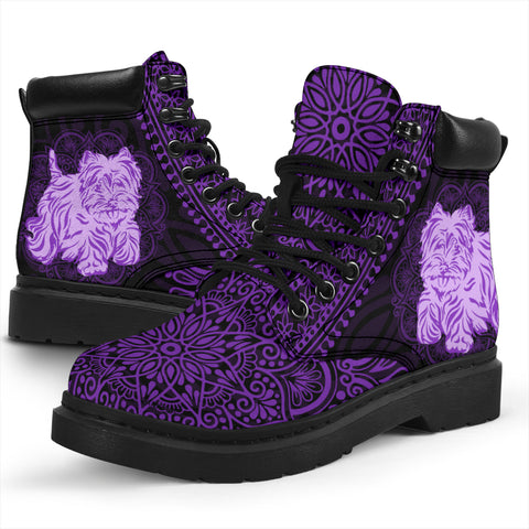 West Highland White Terrier Mandala All-Season Boots