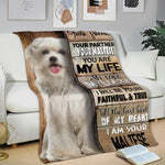 Maltese-Your Partner Blanket