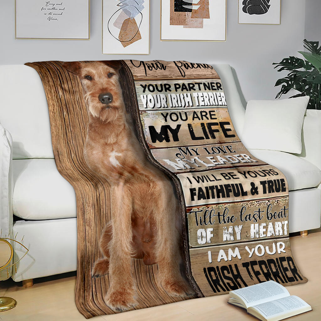 Irish Terrier-Your Partner Blanket