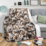 Jack Russell Terrier Full Face Blanket