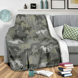 Borzoi Camo Blanket