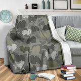 Japanese Chin Camo Blanket